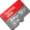 Sandisk 64 gb hafıza kartı