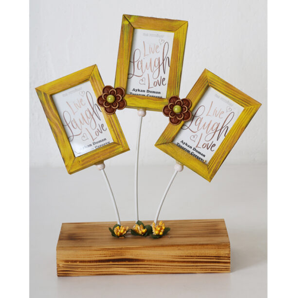 Çerçeve ahşap el yapımı çerçeve