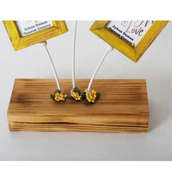 Çerçeve ahşap el yapımı çerçeve