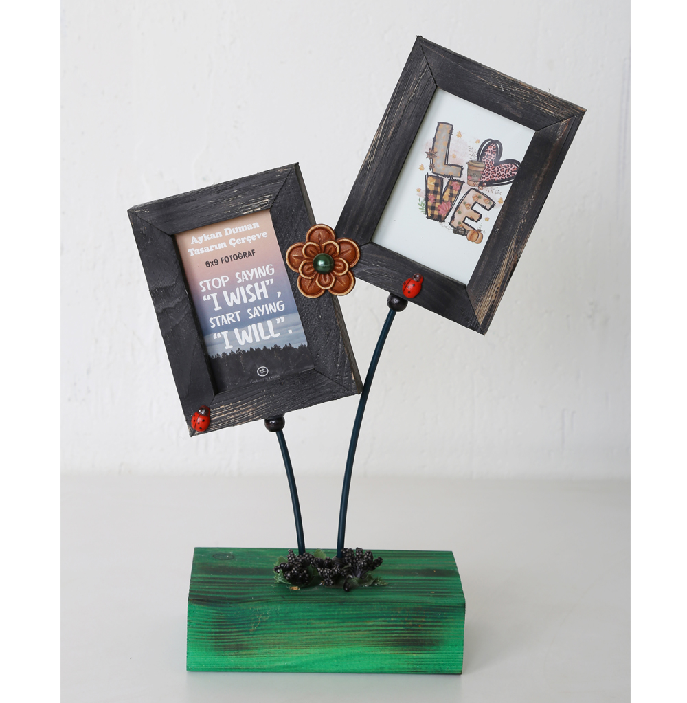 Çerçeve ahşap el yapımı çerçeve