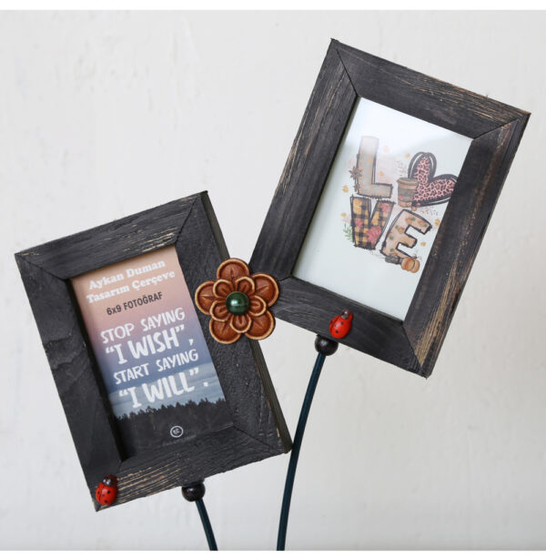 Çerçeve ahşap el yapımı çerçeve